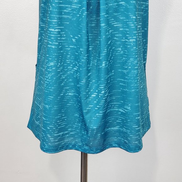 Tek Gear Green Activewear Fitness Tank Top With Padded Shelf Bra, Size S - Picture 3 of 14